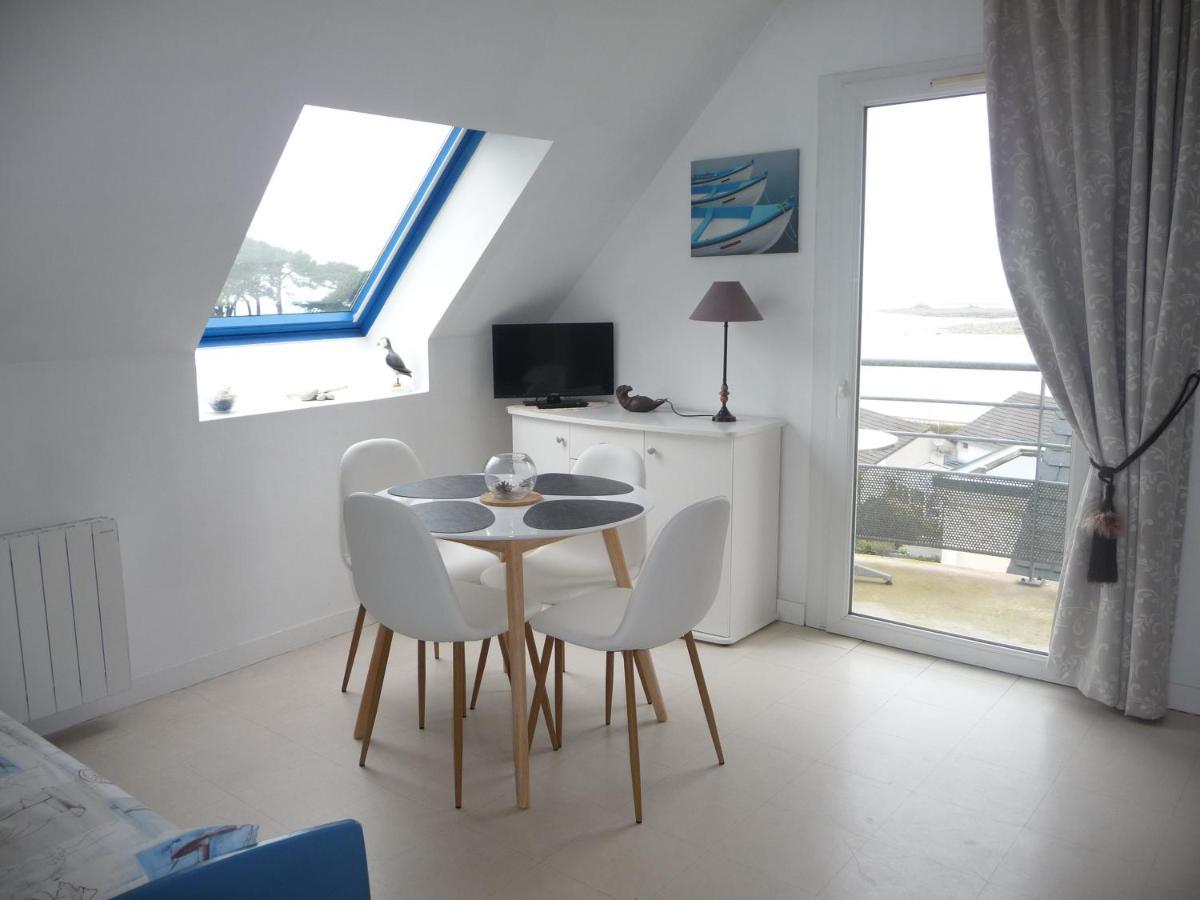 Ferienwohnung Studio Trestel Vue Mer Trévou-Tréguignec Exterior foto