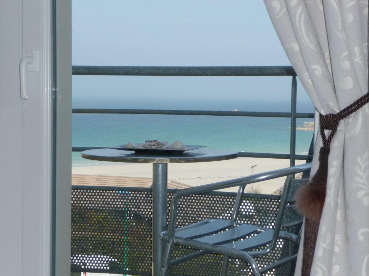 Ferienwohnung Studio Trestel Vue Mer Trévou-Tréguignec Exterior foto